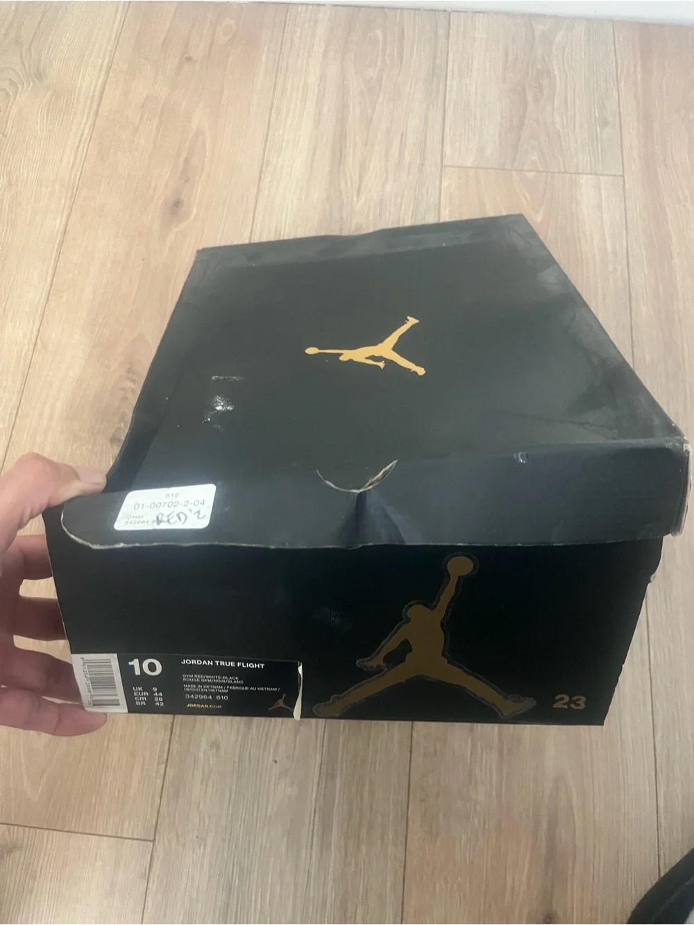 JORDAN TRUE FLIGHT Red/Black